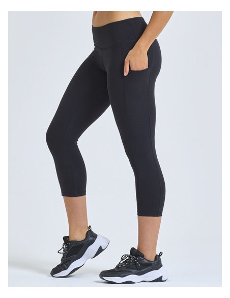 TRI-TR530-Womens Recycled Performance Leggings ¾ Length 2